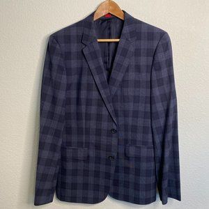 Dark Blue/Gray Blazer by HUGO